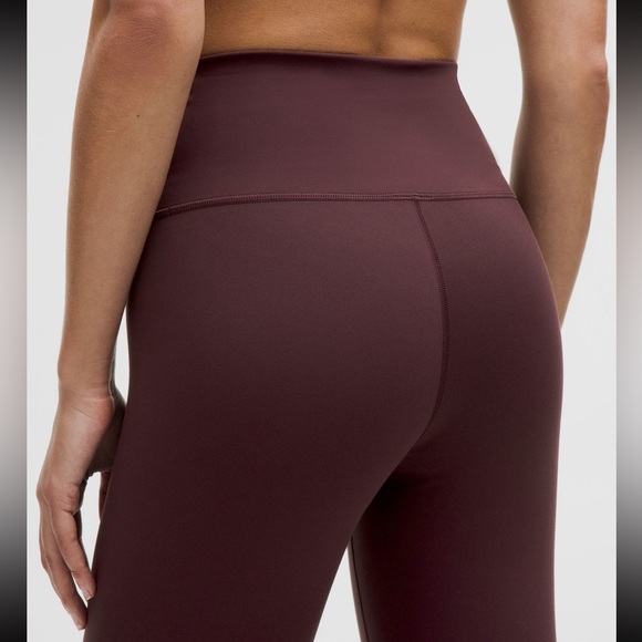 Lululemon Wunder Train High Rise 25” Tight Goodnight Plum - Picture 4 of 8